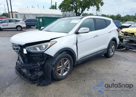 2017 Hyundai Santa Fe Sport 2.4L из США, поврежденный, VIN 5XYZU3LB1HG433214